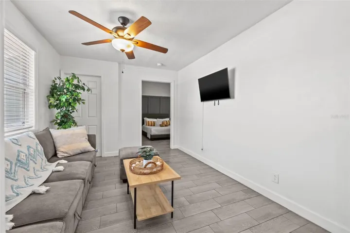Living Room - Access to Primary and Laundry Room