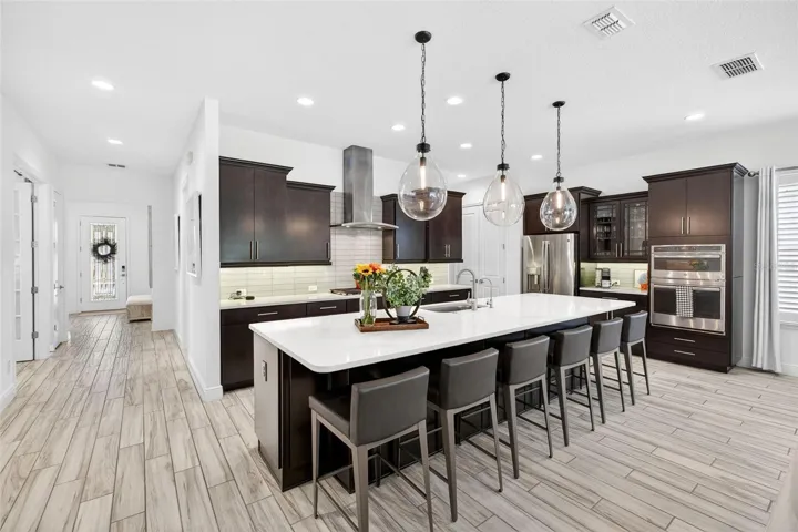 New pendant lighting over the island (2026)