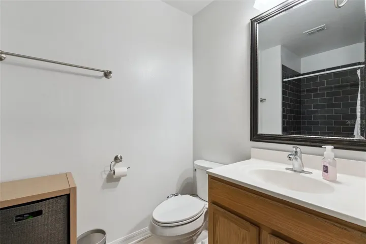 primary bathroom with walkin shower