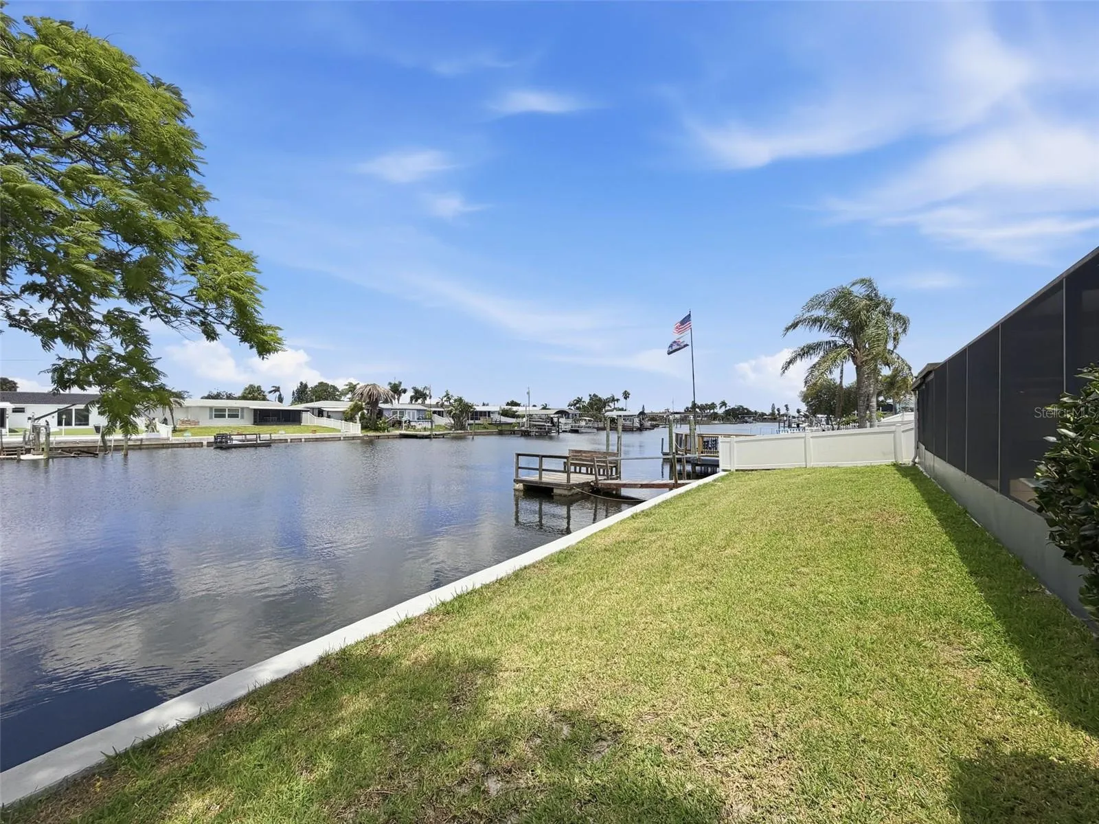 Reinforced seawall completed by Magic Poly Solutions in 2026.