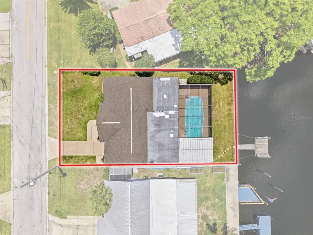 Approximate property lines shown for reference purposes only.