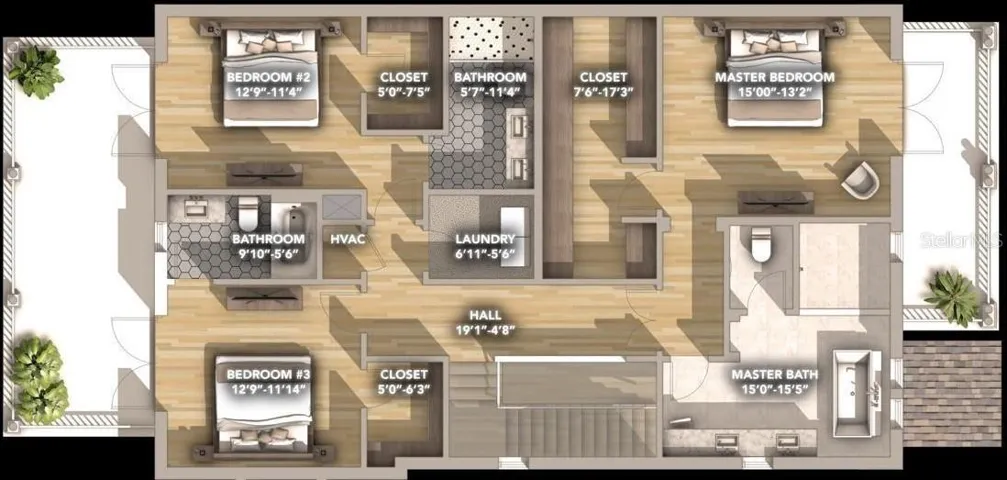 Upstairs
