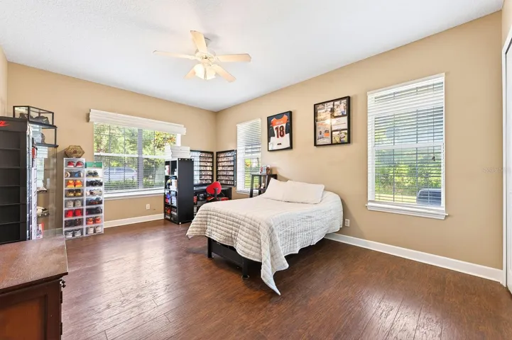 Main floor guest bedroom.