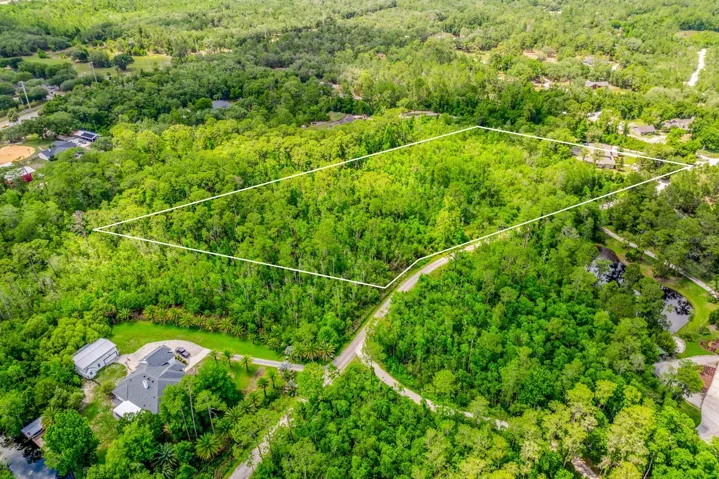 5.01 acres, wooded views.