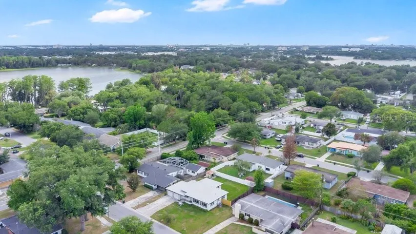 Drone Image with Lake Jessamine