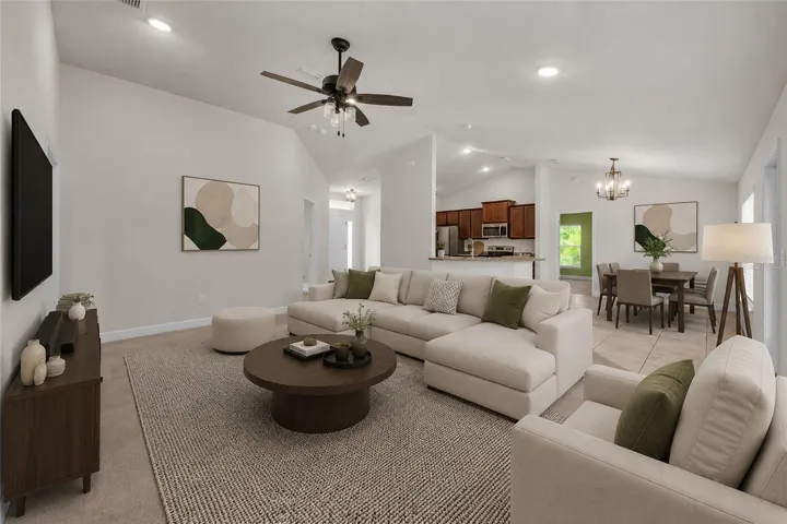 Virtually Staged: Great Room