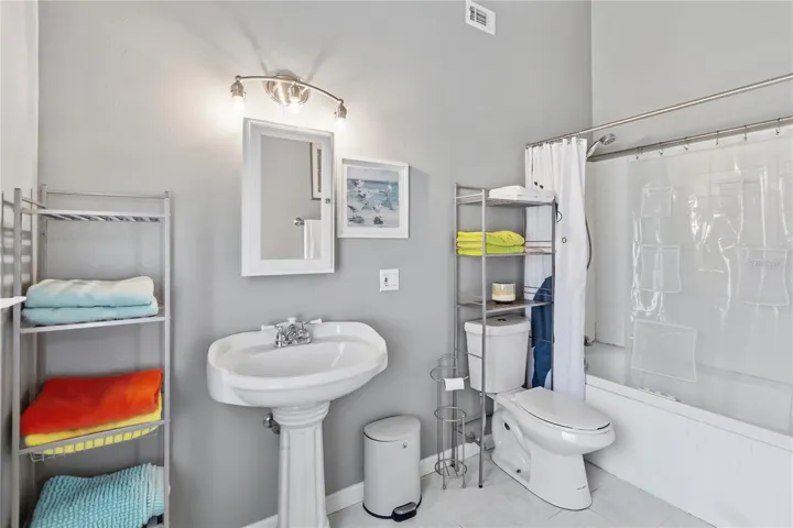 Updated primary bathroom