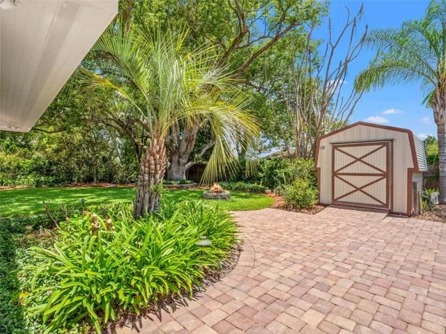Outdoor Living with Permitted Shed with Power