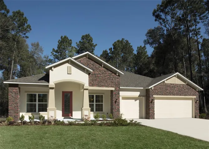 Model home - actual features may vary
