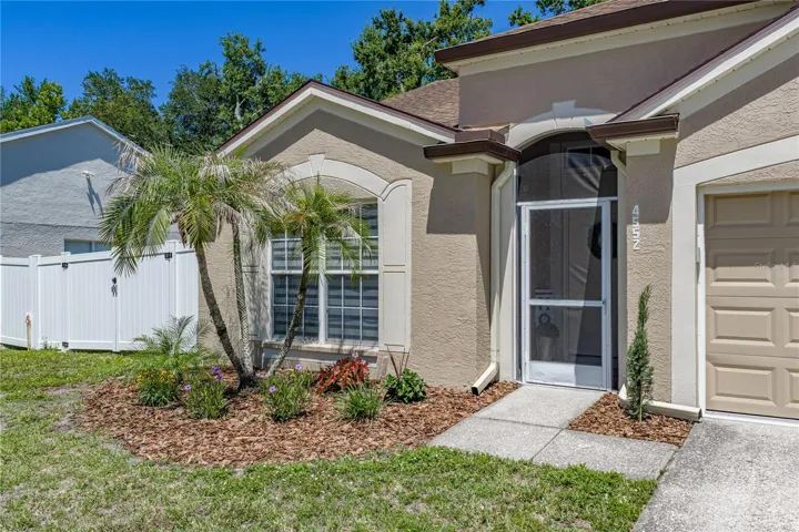 Exterior Front Entry with Screened Front Porch