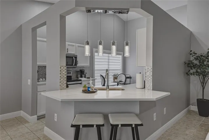 Kitchen Flat Counter Height Bar Top Seating
