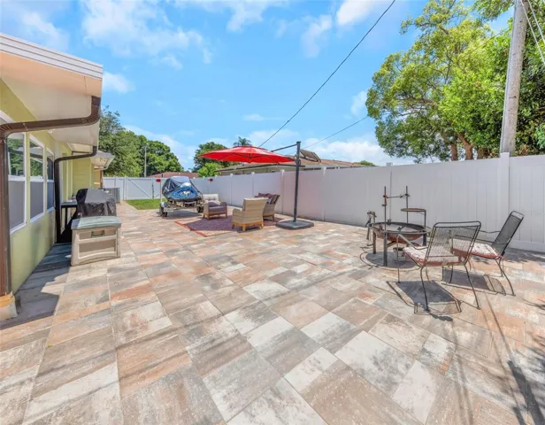 Rear Patio