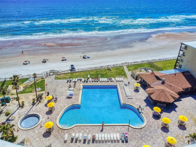 Beachfront Pool and Tiki Bar