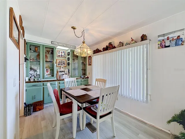 Dining Area with built in China Cabinet
