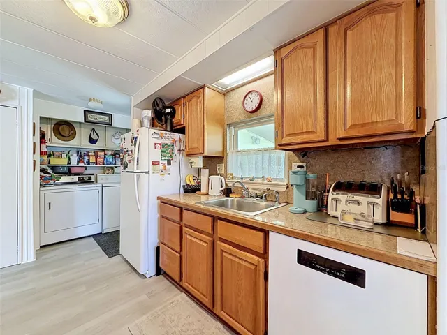 Utility Closet & Kitchen