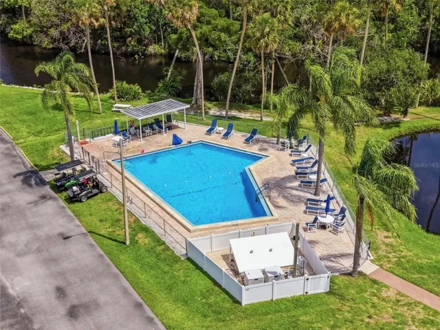 1 of 2 community pools
