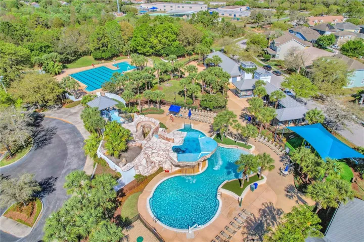 Just Two of the Many Community Pools and Playgrounds at Fishhawk Ranch