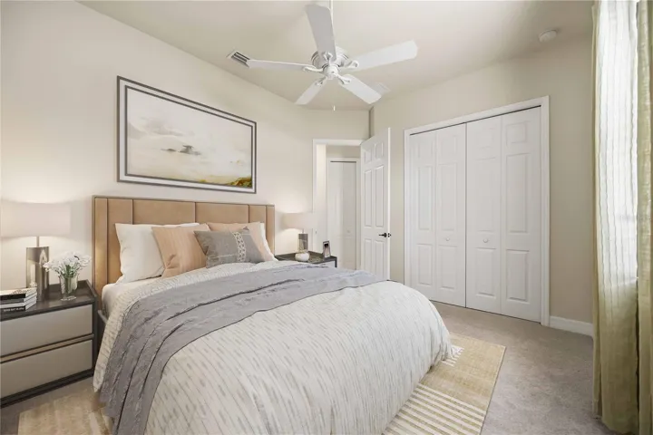 Bedroom 2 Staged