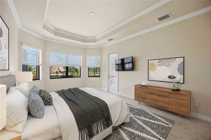 Primary Suite Staged