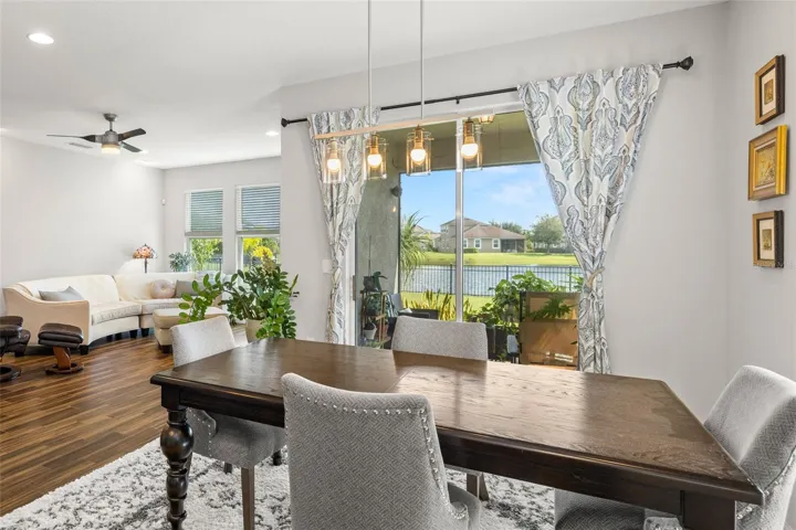 Dining is also Open to Living Room