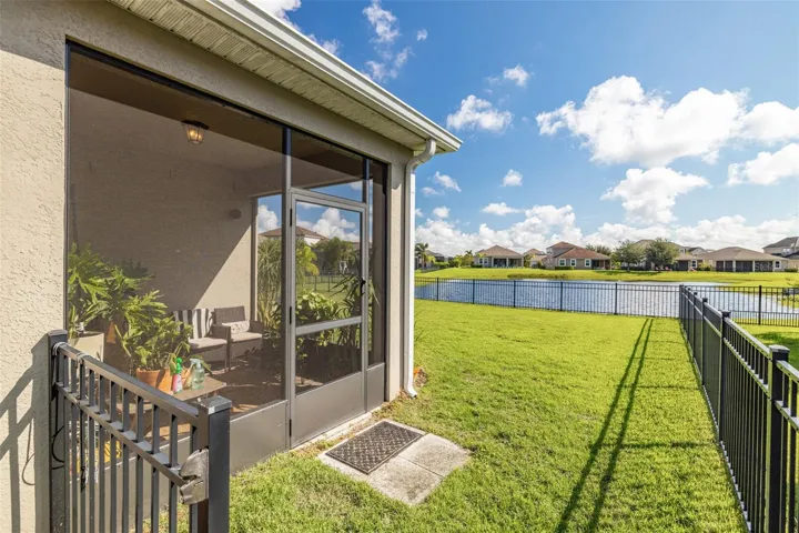 Side of Fenced Yard
