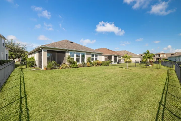 Back view of home