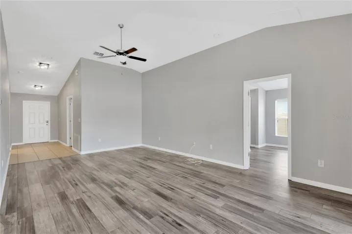 Family Room w/Vaulted Ceiling