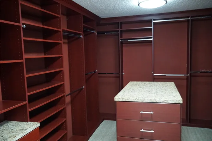 Primary walk-in closet