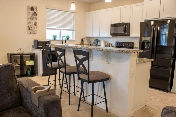 Airy open concept