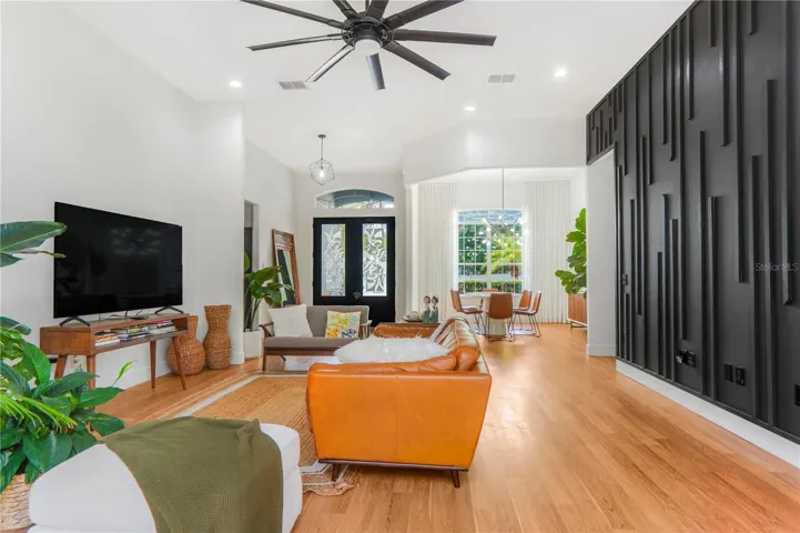 Open concept living room