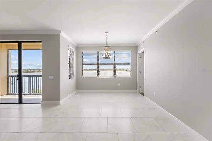 Living Room With Balcony Access