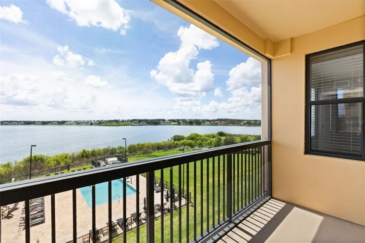 Private Screened Balcony