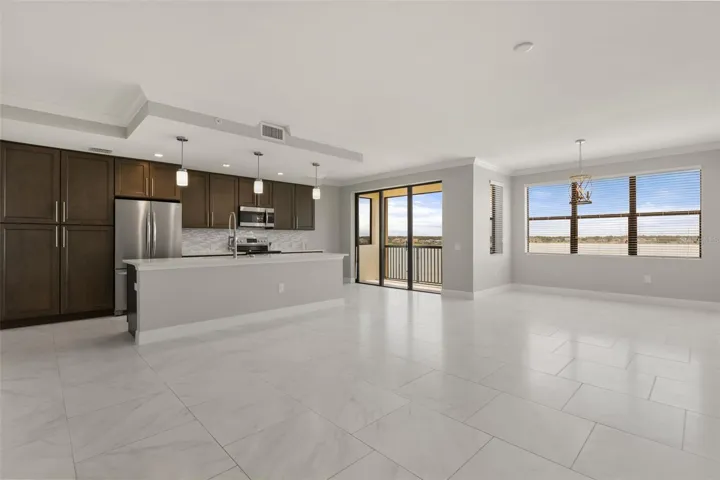 Spacious Kitchen and Living Space