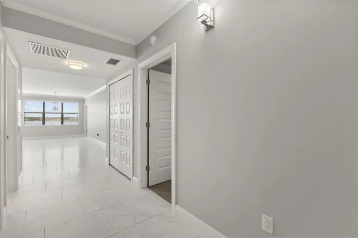 Interior Hallway with Bedrooms on each side
