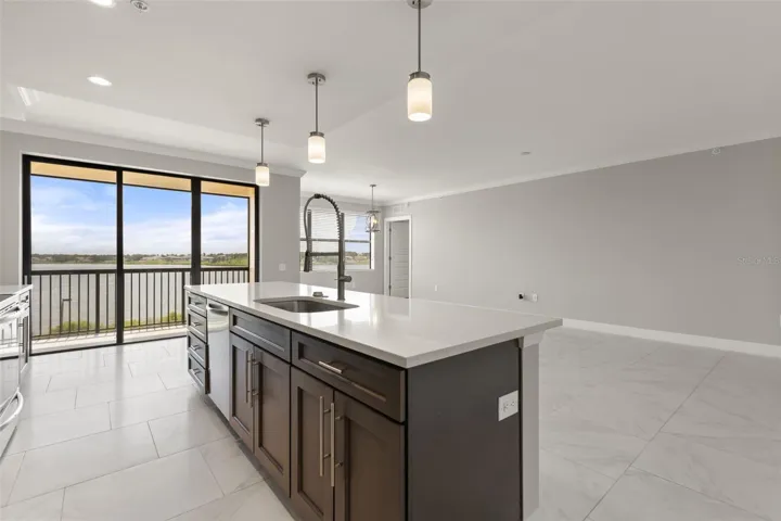 Kitchen Island Open Layout