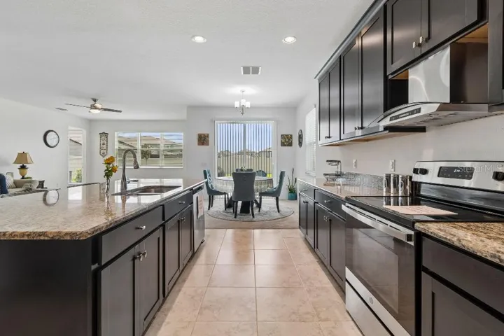 Comes with Brand New Appliances: Fridge, Range, Dishwasher & Microwave.