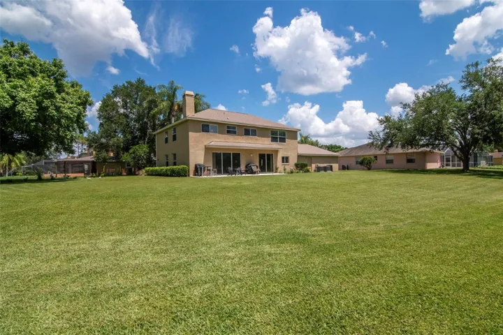 Back View of the Home