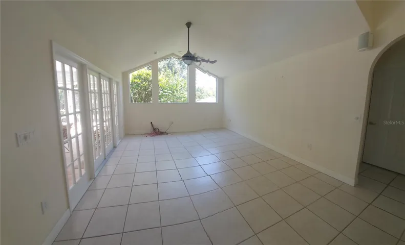 Family Room overlooking Pool