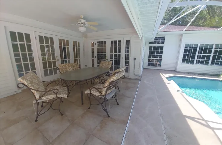 Covered Pool Porch