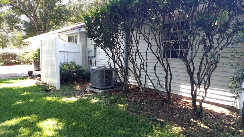 Garage Side A/C unit