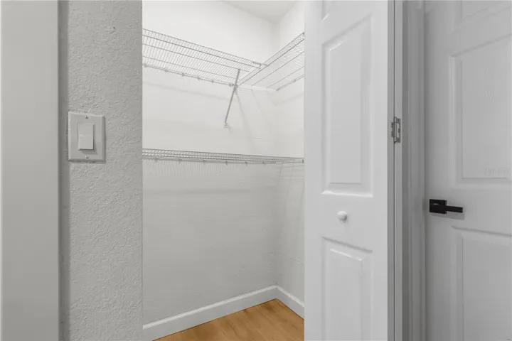 Spacious pantry storage