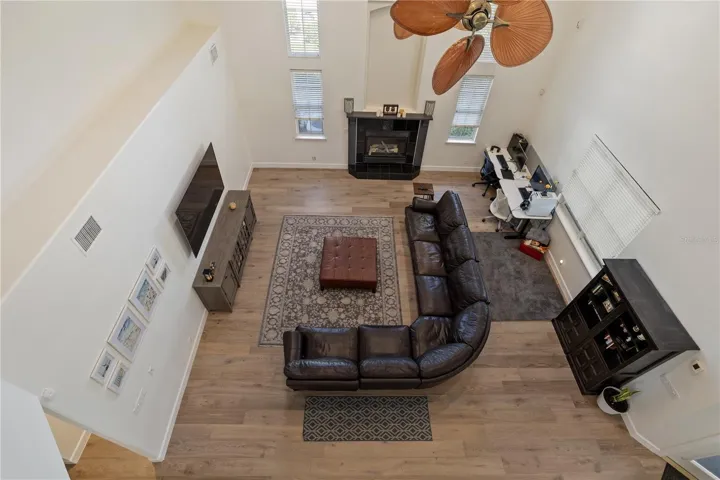 Overhead of Family Room