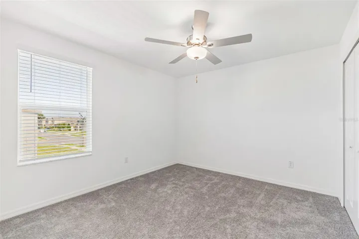 Fifth Bedroom with Built in Closet