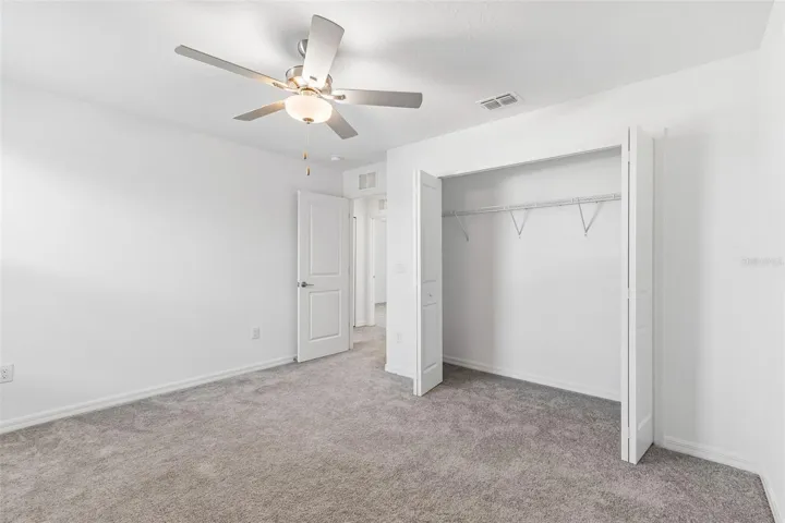 Third Bedroom with Built in Closet