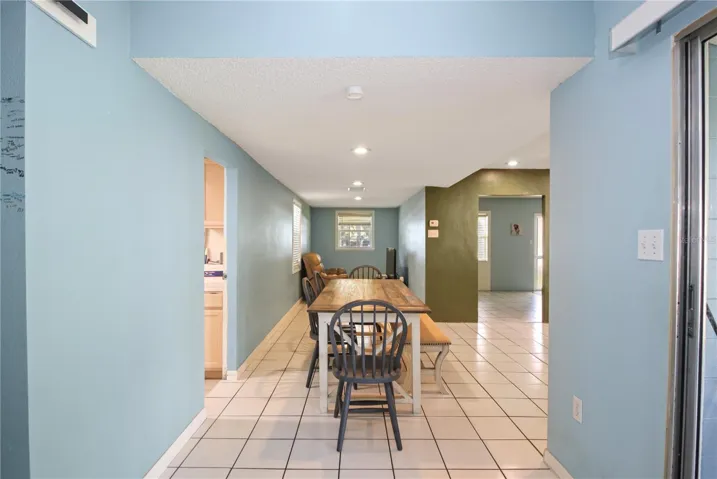 Dining to Sitting Area