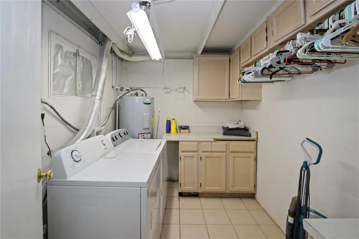 Indoor Laundry Room