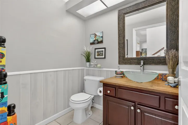 Half bath downstairs