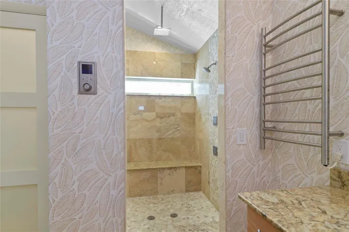 Full Bathroom #3 w/ Dual Sinks, HUGE shower with multiple full-body sprays and Private Water Closet