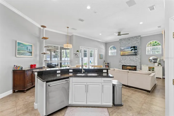 Family Room/Kitchen Alt View