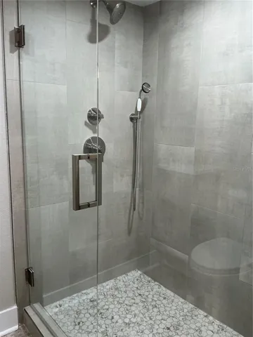 Walk in shower